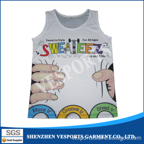 Wholesale Full Sublimation Women Running Singlet